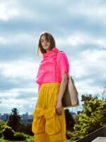 Drawstring Backpack Blush - Image 5